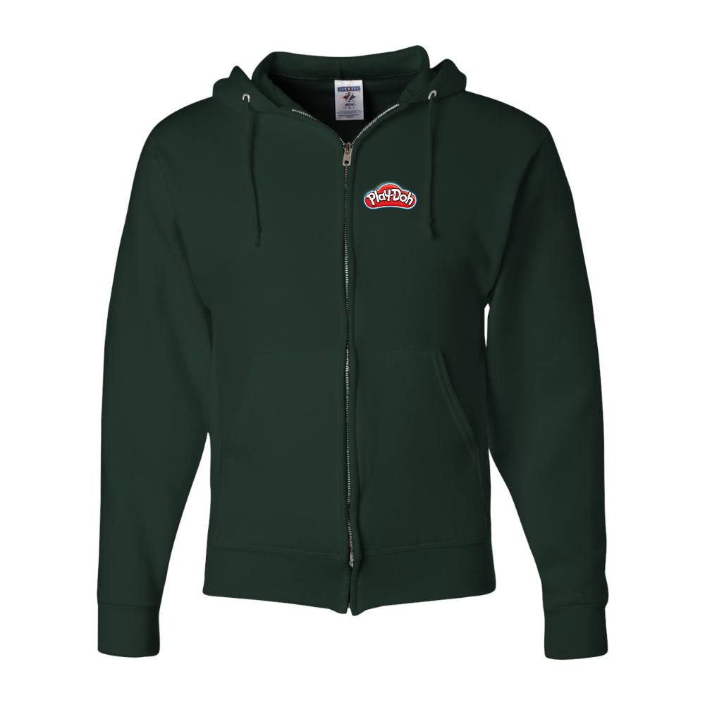 Men's Play Doh JERZEES NuBlend Full-Zip Hooded Sweatshirt