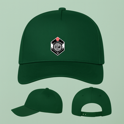 FC Lugano Soccer Logo Five Panel Twill Snapback Cap