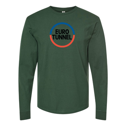 Men's   Eurotunnel   Logo Cotton Long Sleeve T-Shirt