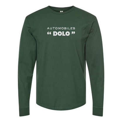 Men's Dolo Logo Cotton Long Sleeve T-Shirt