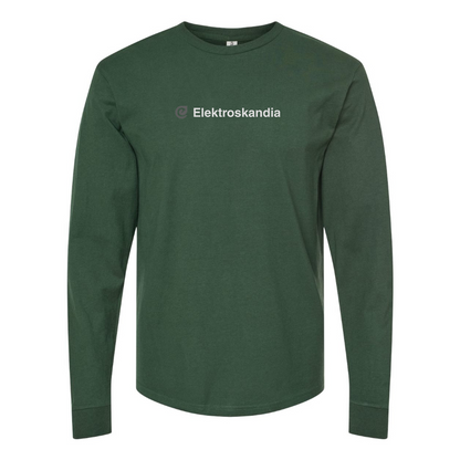 Men's Elektroskandia Logo Cotton Long Sleeve T-Shirt