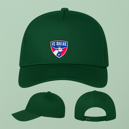 FC Dallas Soccer Logo Five Panel Twill Snapback Cap