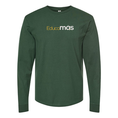 Men's EducaMAS Logo Cotton Long Sleeve T-Shirt