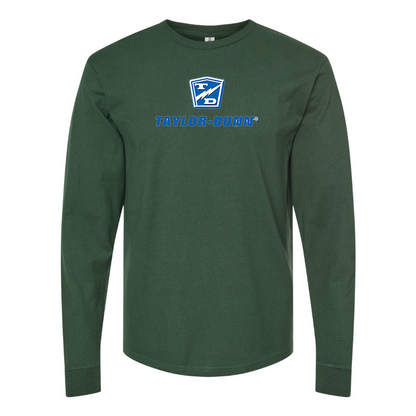 Men's Taylor Dunn Logo Cotton Long Sleeve T-Shirt