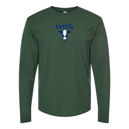 Men's Fairlife Logo Cotton Long Sleeve T-Shirt