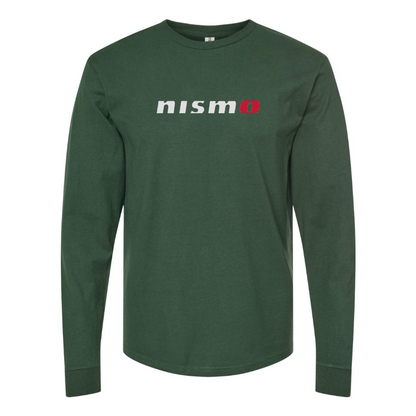 Men's Nismo Logo Cotton Long Sleeve T-Shirt