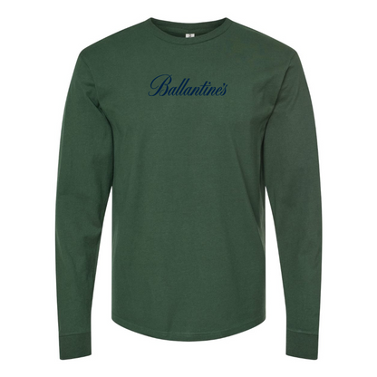 Men's Ballantines Logo Cotton Long Sleeve T-Shirt