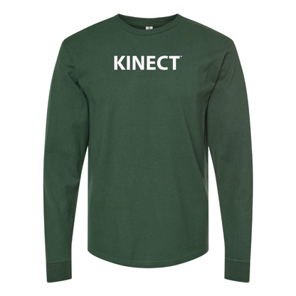 Men's Kinect Logo  Cotton Long Sleeve T-Shirt