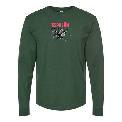 Men's Espolon Logo Cotton Long Sleeve T-Shirt