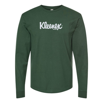 Men's Kleenex Logo Cotton Long Sleeve T-Shirt