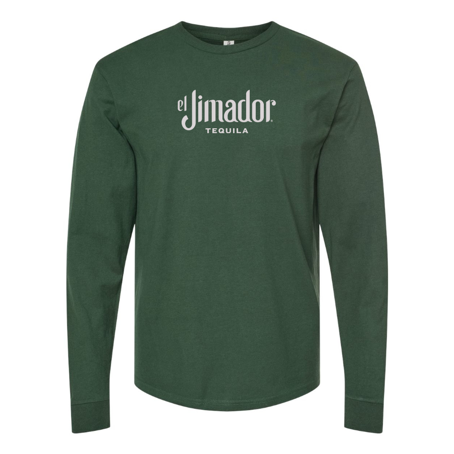 Men's El Jimador Logo Cotton Long Sleeve T-Shirt