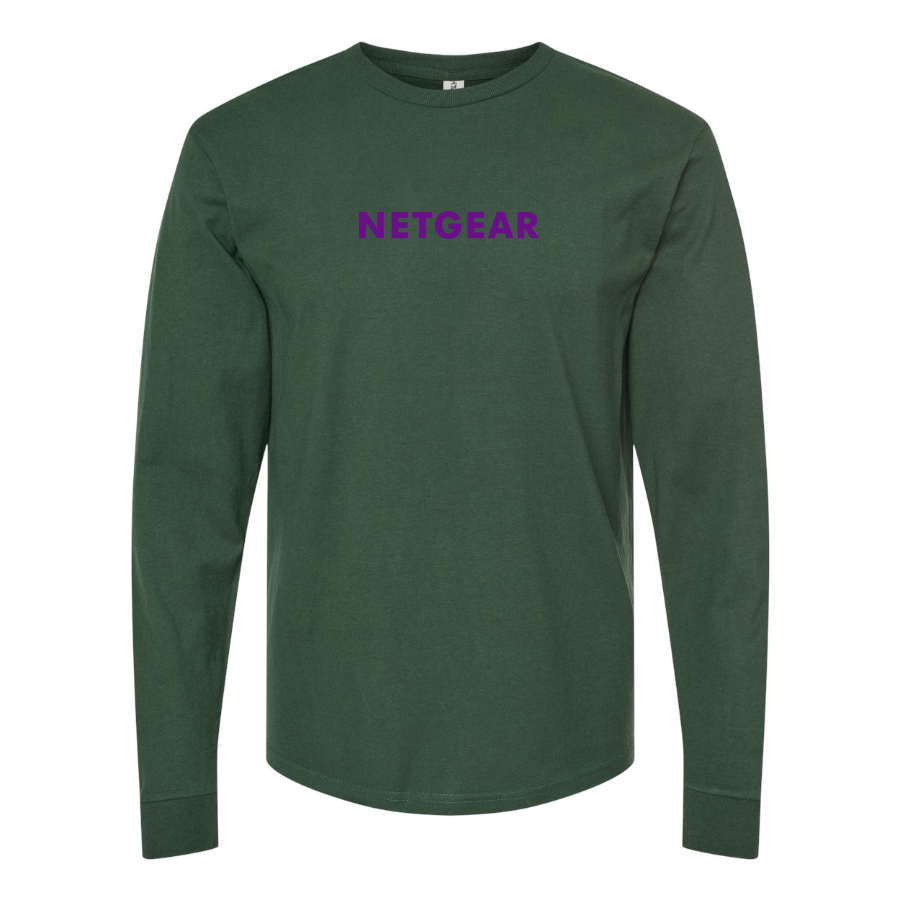 Men's Netgear Logo Long Sleeve T-Shirt