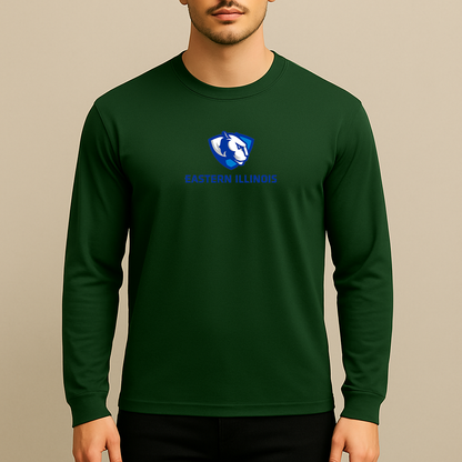 Men's Eastern Illinois Panthers Logo Long Sleeve T-Shirt