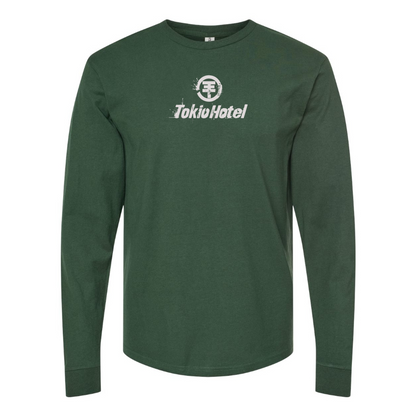 Men's Tokio Hotel Full Logo Cotton Long Sleeve T-Shirt