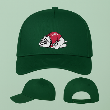 Gardner Webb Bulldogs Logo Five Panel Twill Snapback Cap