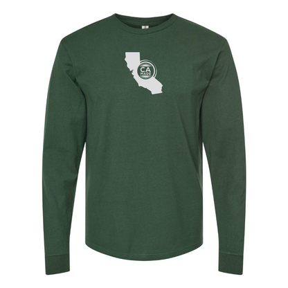 Men's California Made Logo Cotton Long Sleeve T-Shirt