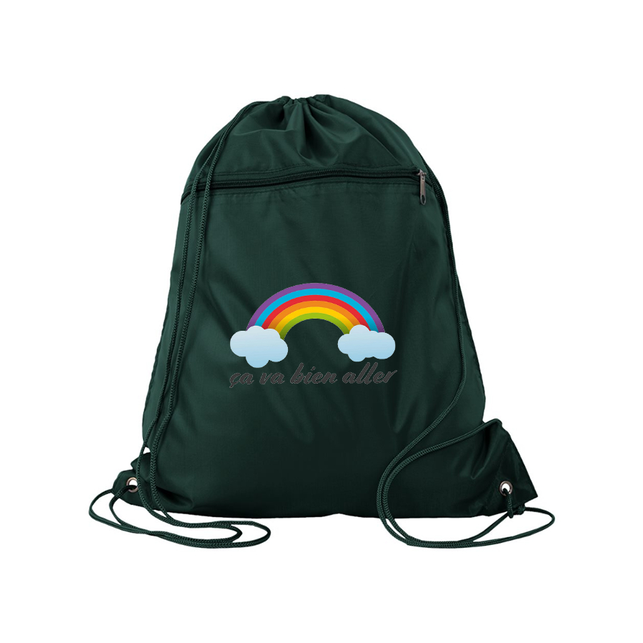 Ça va bien aller Q-Tees - Polyester Cinchpack