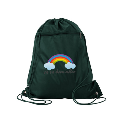 Ça va bien aller Q-Tees - Polyester Cinchpack