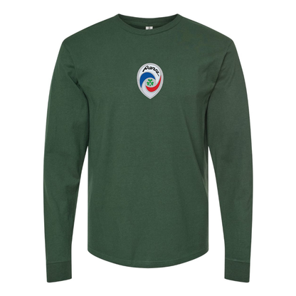 Men's Panoz Logo Cotton Long Sleeve T-Shirt