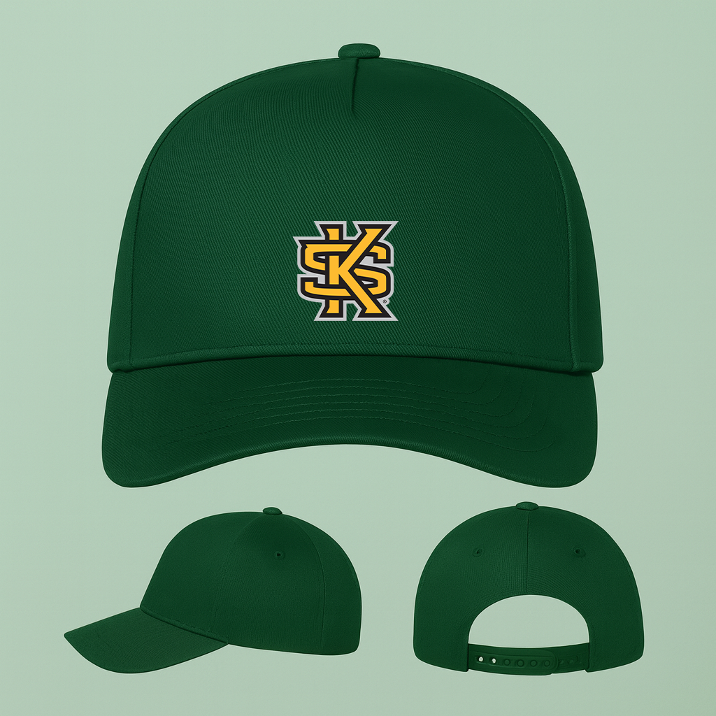 Kennesaw State Owls Logo Five Panel Twill Snapback Cap