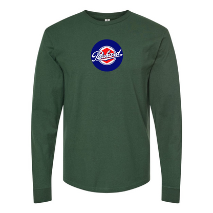Men's Packard Logo Cotton Long Sleeve T-Shirt