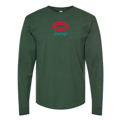 Men's Diar Motors Logo Cotton Long Sleeve T-Shirt