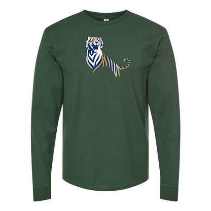 Men's Tiger Beer Logo Cotton Long Sleeve T-Shirt