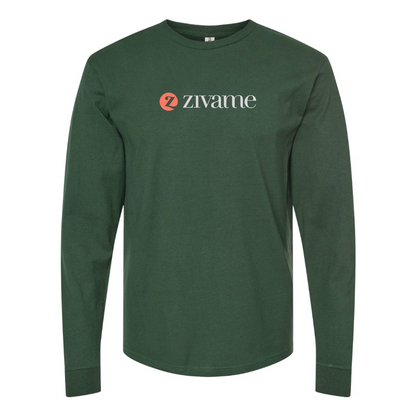 Men's Zivame Logo Cotton Long Sleeve T-Shirt