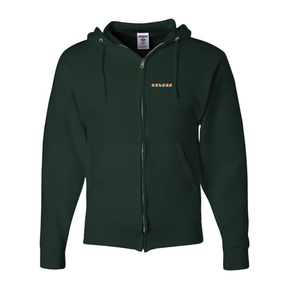 Men's Kansas JERZEES NuBlend Full-Zip Hooded Sweatshirt