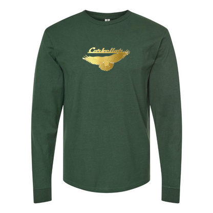 Men's Corbellati Logo Cotton Long Sleeve T-Shirt