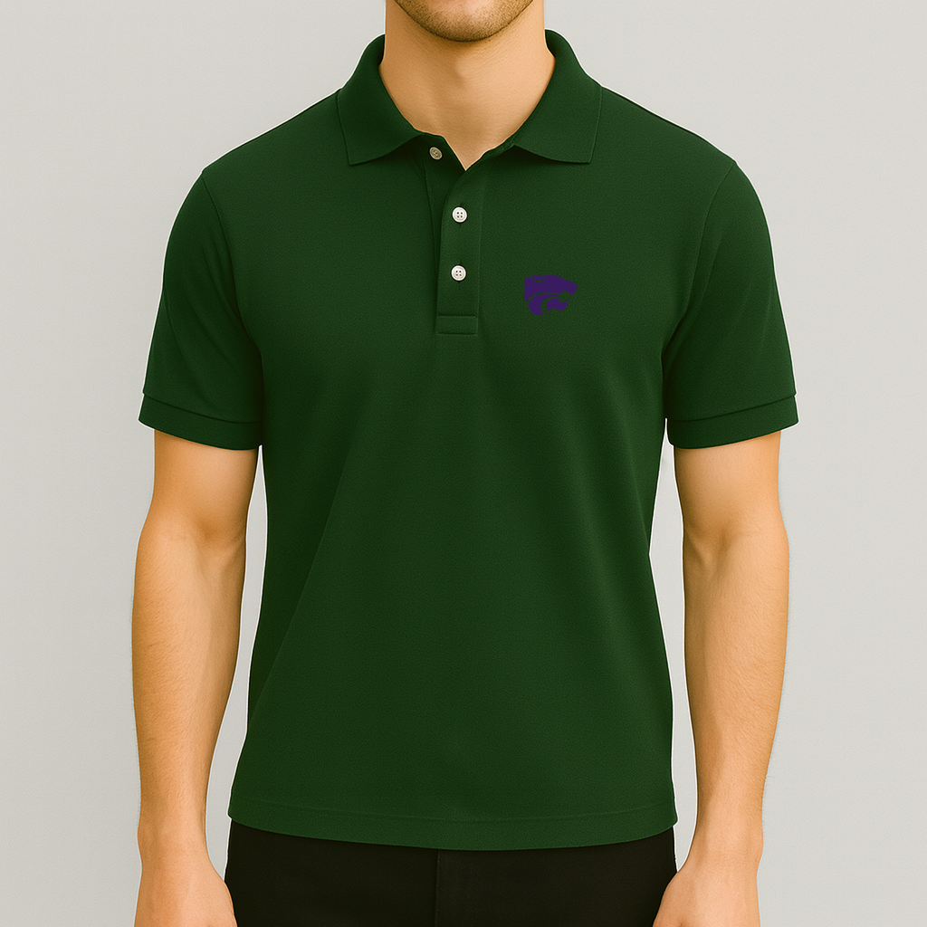 Men's Kansas State Wildcats Logo Dry Blend Polo