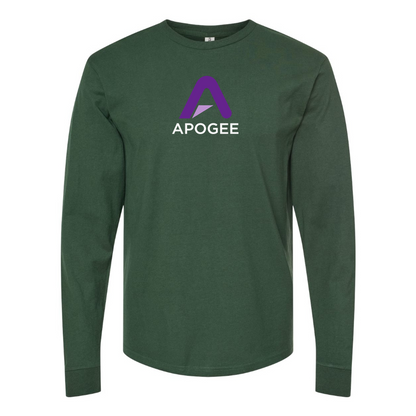 Men's Apogee Electronics Logo Cotton Long Sleeve T-Shirt