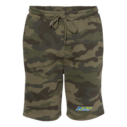 Men's  Delaware Blue Hens Independent Trading Co Midweight Fleece Short