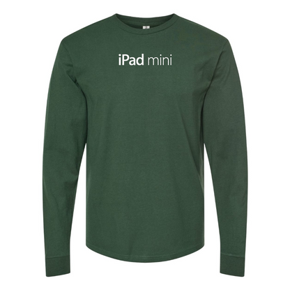 Men's iPad Mini Logo  Cotton Long Sleeve T-Shirt