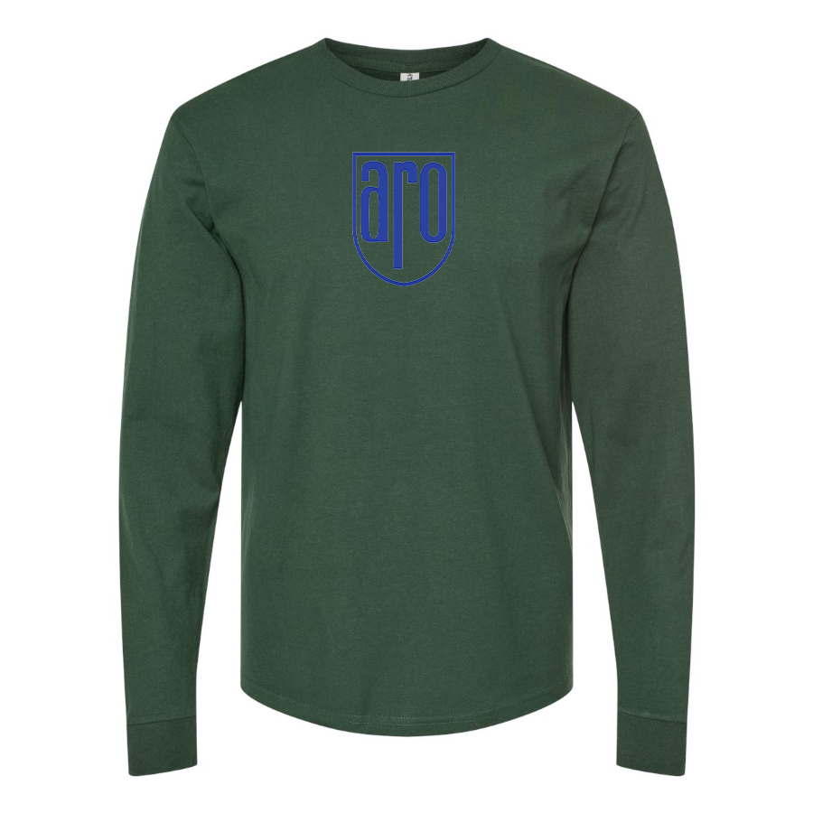 Men's ARO Logo Cotton Long Sleeve T-Shirt
