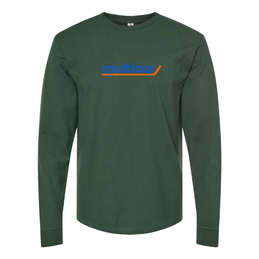 Men's Multicar  Logo Cotton Long Sleeve T-Shirt