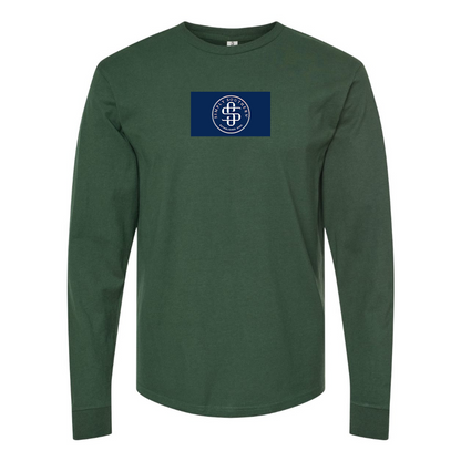 Men's Simply Southern Logo Cotton Long Sleeve T-Shirt