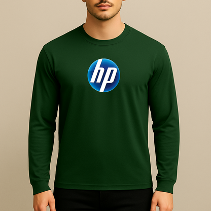 Men's HP Logo Long Sleeve T-Shirt