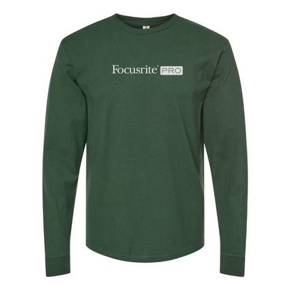 Men's Focusrite Logo Cotton Long Sleeve T-Shirt