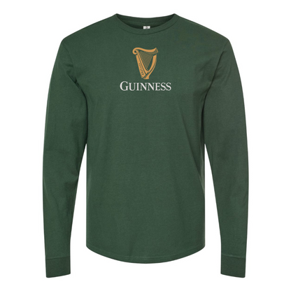 Men's Guinness Logo Long Sleeve T-Shirt