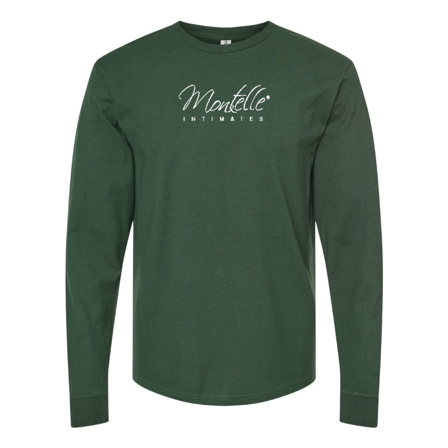 Men's Montelle Intimates Logo  Cotton Long Sleeve T-Shirt