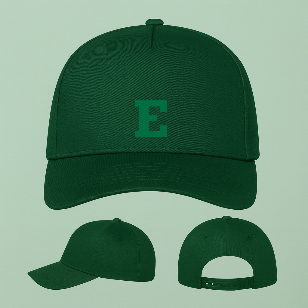 Eastern Michigan Eagles Logo Five Panel Twill Snapback Cap