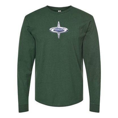 Men's Marcos Logo Cotton Long Sleeve T-Shirt