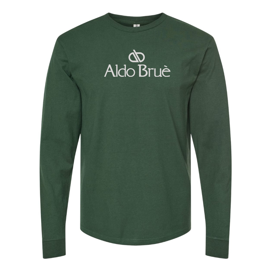 Men's Aldo Brue Logo Cotton Long Sleeve T-Shirt