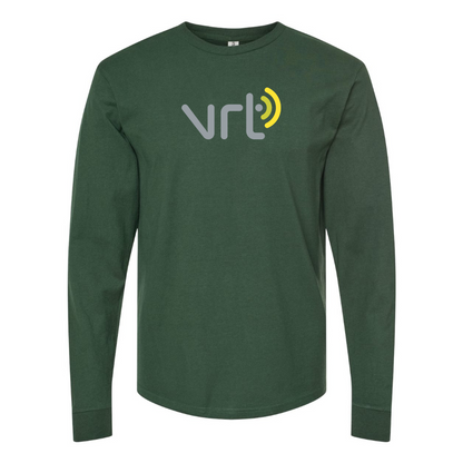 Men's VRT Logo Cotton Long Sleeve T-Shirt
