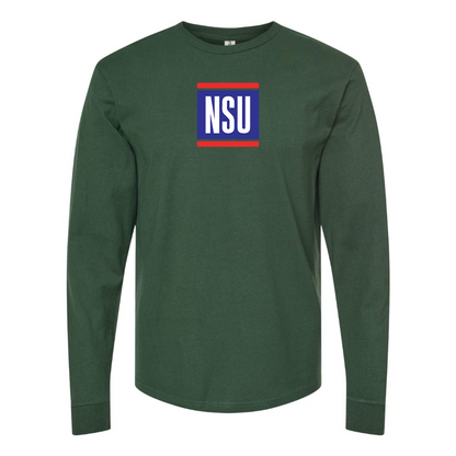 Men's NSU Logo Long Sleeve T-Shirt