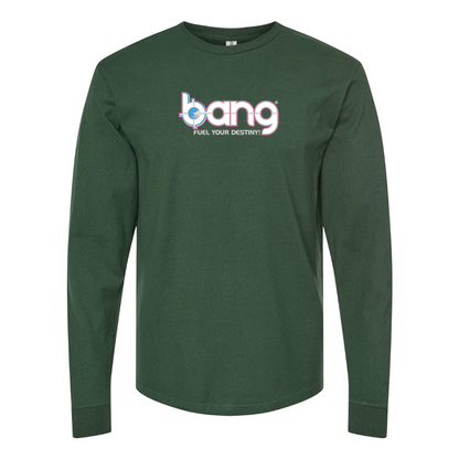 Men's Bang Energy Logo Cotton Long Sleeve T-Shirt