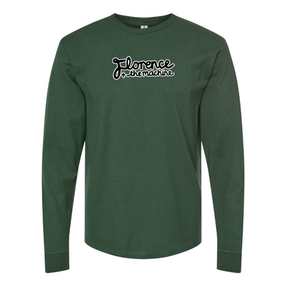 Men's Florence and the Machine Logo Cotton Long Sleeve T-Shirt