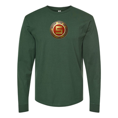 Men's Stutz Motor Company Logo Cotton Long Sleeve T-Shirt