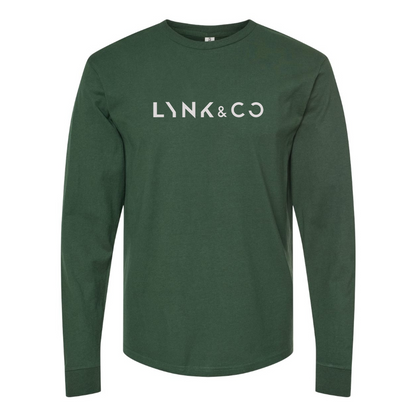 Men's Lynk Co Logo Cotton Long Sleeve T-Shirt